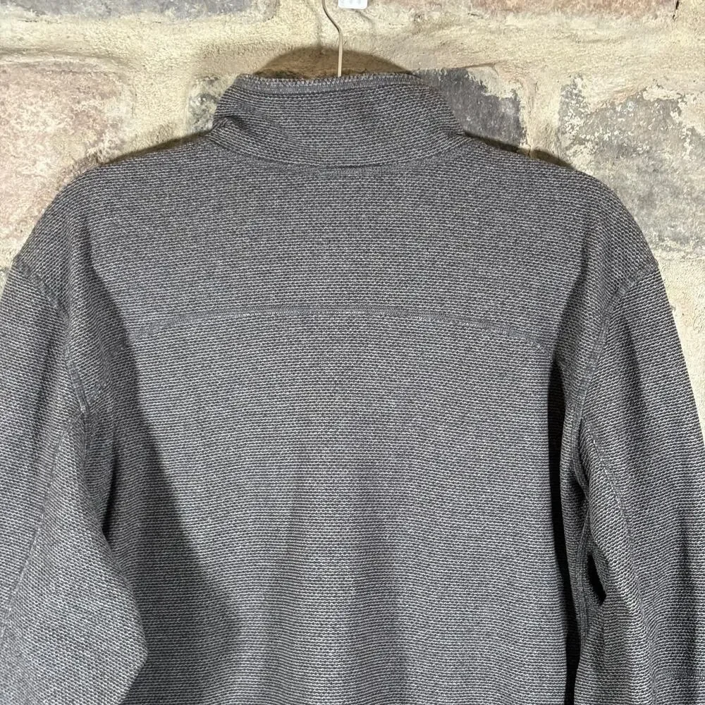 The North Face 1/4 Zip Sweatshirt Fleece Men's XL Gray Pull Over Gorpcore‎
